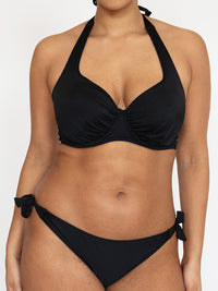 Signature DD+ Halter Neck Bikini Top Black