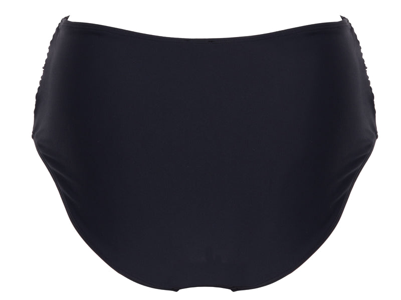 High Waisted Bikini Bottoms Classic Black