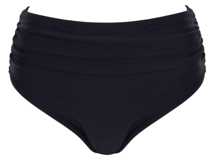 High Waisted Bikini Bottoms Classic Black