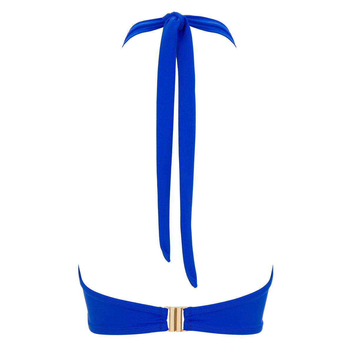 DD+ Halter Neck Bikini Top Santorini Blue