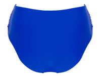 High Waisted Bikini Bottoms Santorini Blue