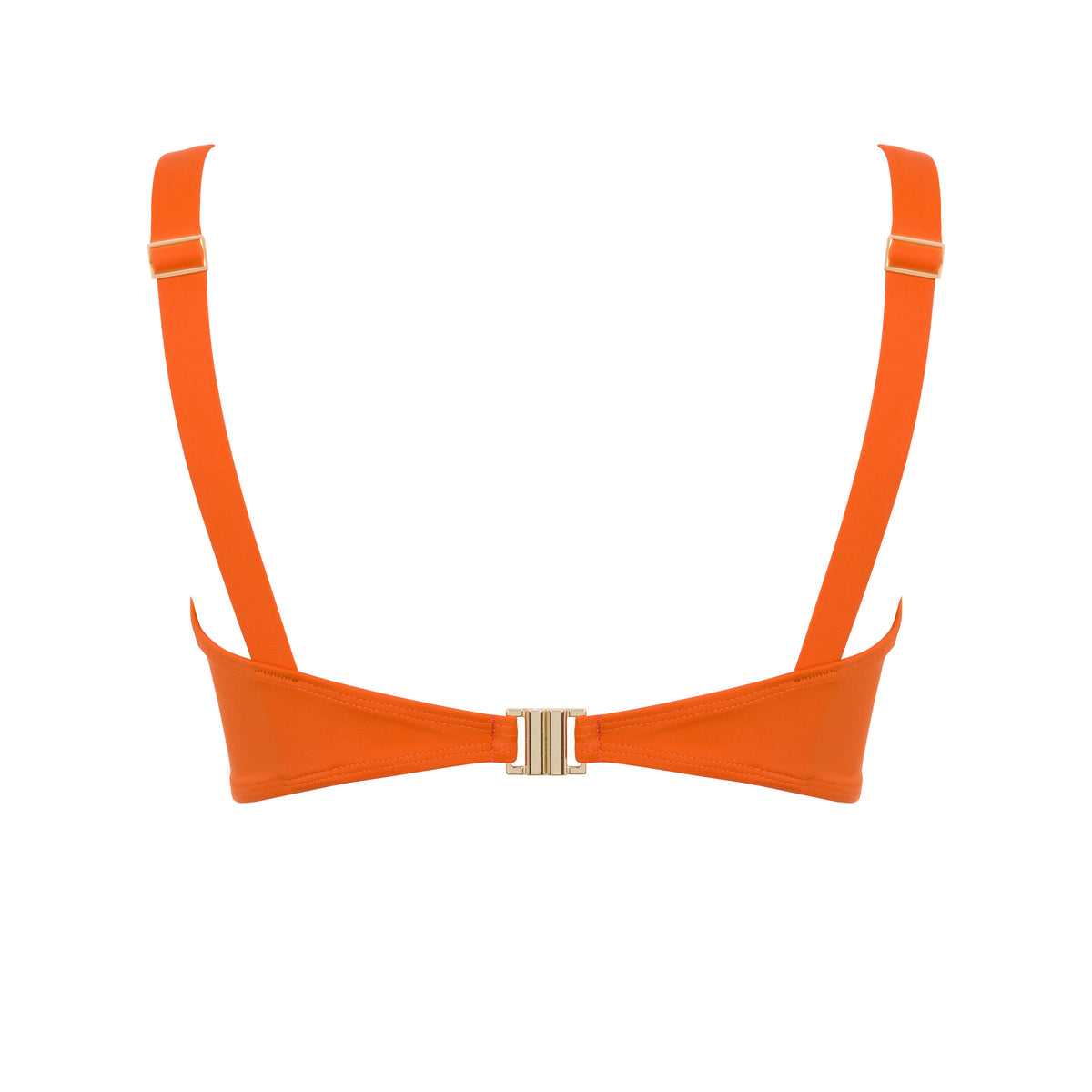 Full Cup DD+ Bikini Top Papaya Orange