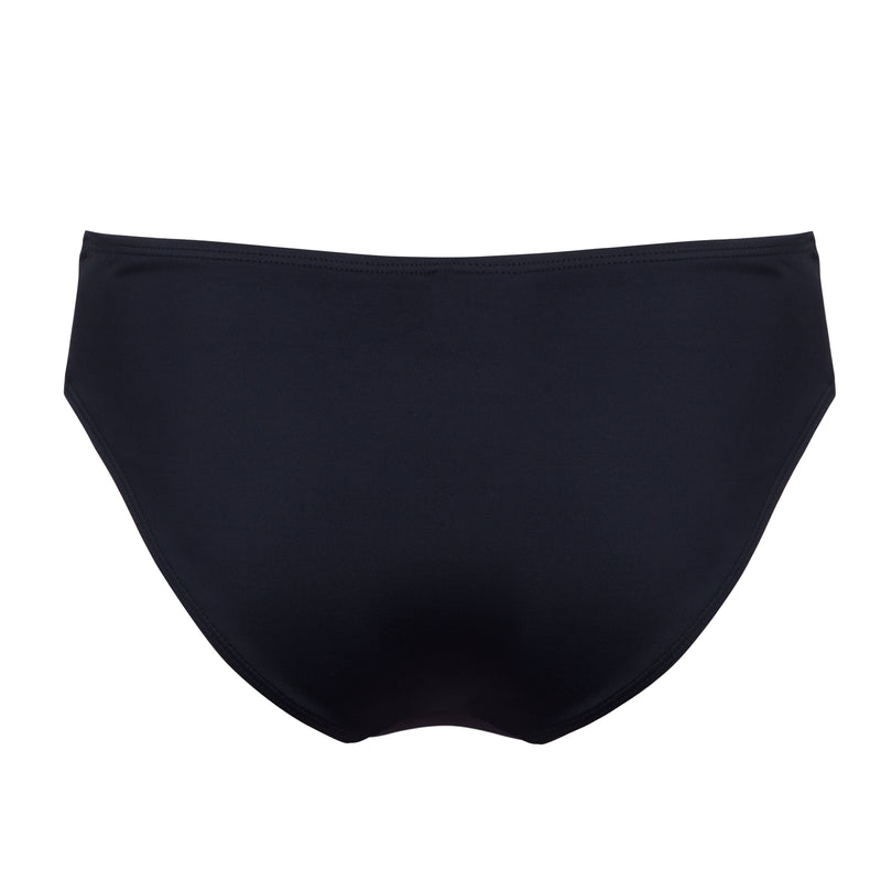 Mid Rise Bikini Bottoms Black