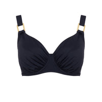 Full Cup DD+ Bikini Top Black
