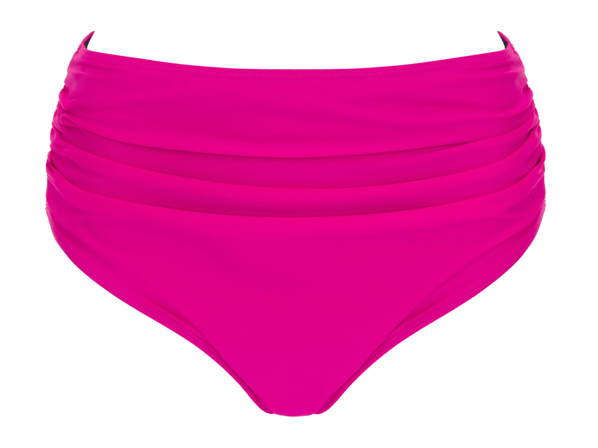 High Waisted Bikini Bottoms Pink